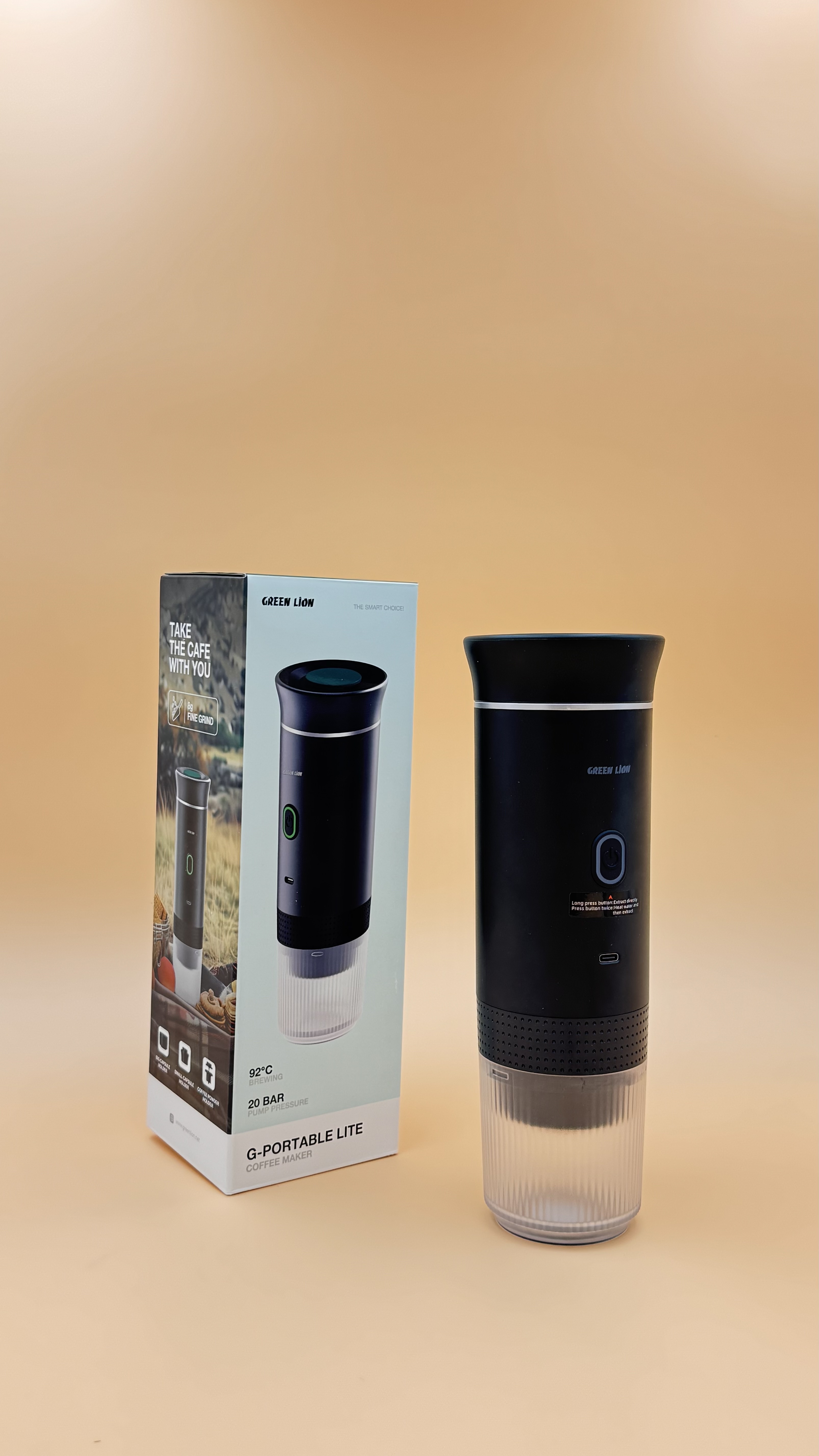 Green lion Coffee maker portable