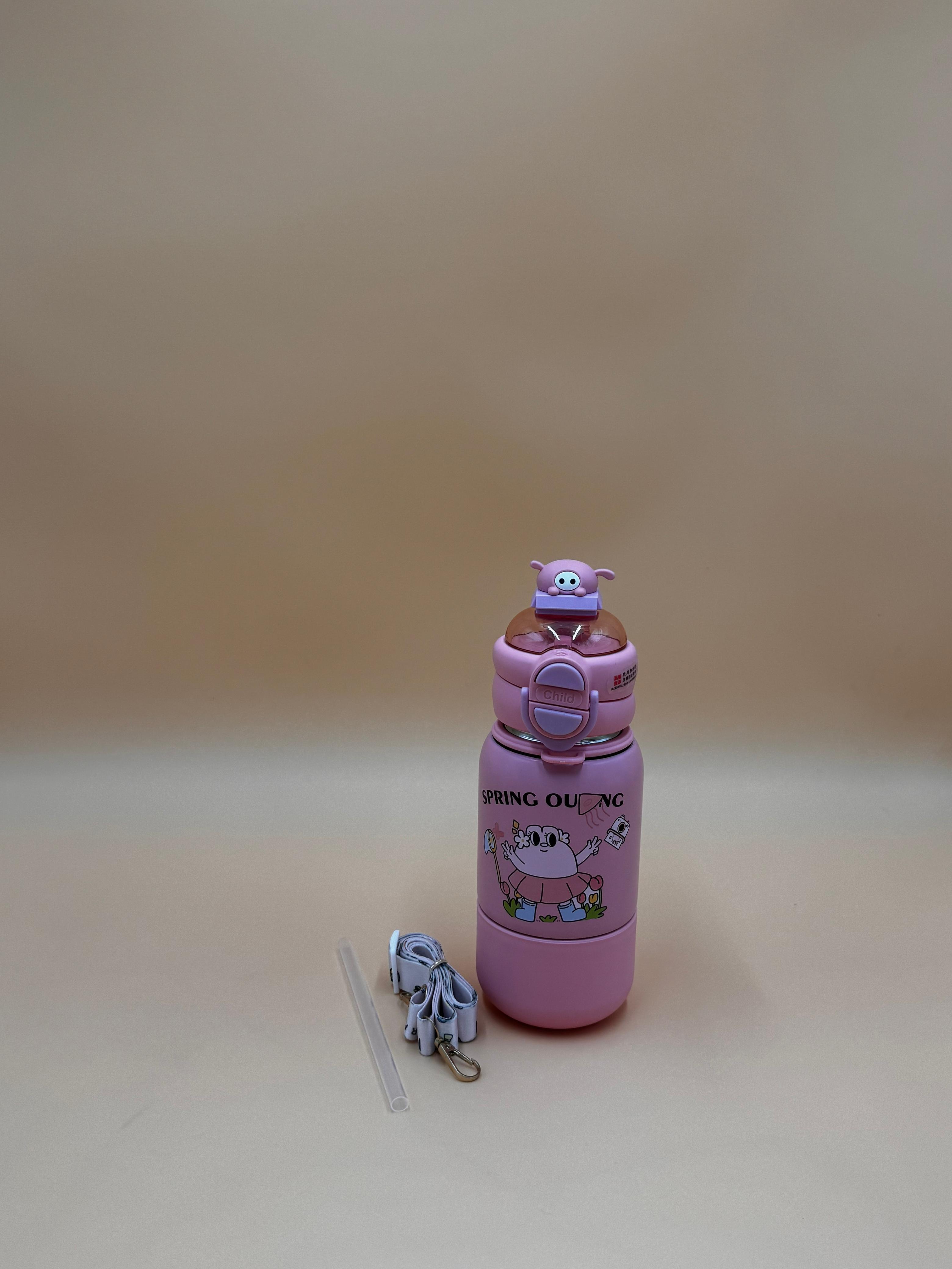 كوب اطفال - وردي